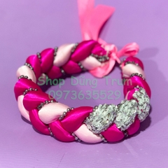 Mấn đội đầu cô dâu, vấn đội đầu áo dài, mấn kết đá phụ kiện cưới cực đẹp