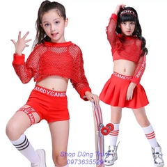 Trang phục nhảy hiện đại trẻ em, đồng phục nhảy nhóm trẻ em
