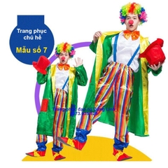 Trang phục chú hề, bộ quần áo hóa trang chú hề hài hước