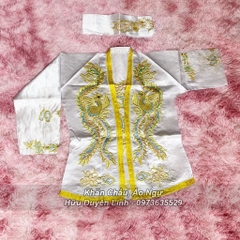 Trang phục hầu đồng Chúa Thác Bờ, áo hầu giá Chúa Thác