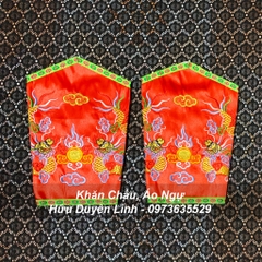 Xà cạp tay chân phụ kiện hầu giá, xà cạp kết hợp trang phục hầu đồng