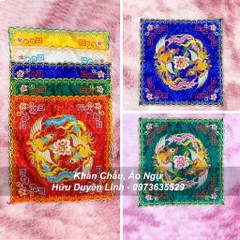 Bộ 5 khăn tay dâng trà hầu đồng cực đẹp