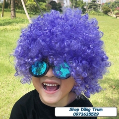 Tóc giả hóa trang đủ màu hài hước hóa trang chú hề