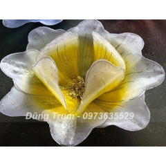 Hoa múa biểu diễn 12 cánh có chun dưới đế cầm tay siêu bền đẹp