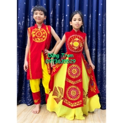 Trang phục Âu Lạc biểu diễn, hóa trang Âu lạc siêu đẹp