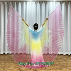 Cánh múa belly dance 3 màu, cánh múa bụng biểu diễn