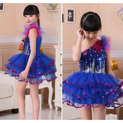 Váy múa trẻ em cao cấp