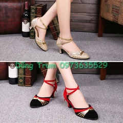 Giày khiêu vũ kín mũi, giày nhảy Dance Sport Latin cực đẹp