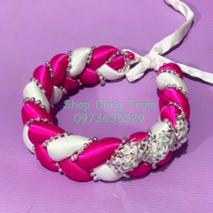 Mấn đội đầu cô dâu, vấn đội đầu áo dài, mấn kết đá phụ kiện cưới cực đẹp