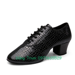 Giày khiêu vũ gót vuông cao 5cm đàn hồi êm ái hỗ trợ nhảy khiêu vũ cực tốt KV25