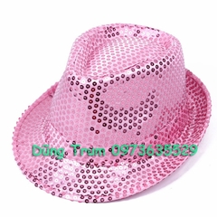 Mũ cao bồi biểu diễn lấp lánh, mũ nhảy Jazz lấp lánh cho các buổi tiệc sự kiện