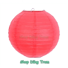 Đèn Lồng Tròn giấy lụa phong cách Nhật Bản chịu nắng mưa trang trí decor siêu đẹp