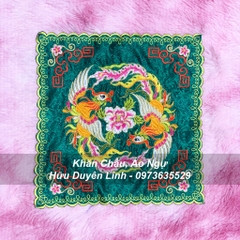 Bộ 5 khăn tay dâng trà hầu đồng cực đẹp