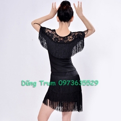 Áo Khiêu Vũ Tua Rua Nhảy Latin DanceSport Cực Đẹp