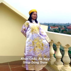 Áo hầu đồng Ngũ Vị Tôn Quan, trang phục hầu Ngũ Vị Quan Lớn - 5 vị đại quan trong hệ thông Tứ Phủ Công Đồng