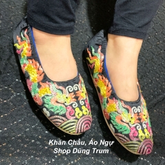 Giày hầu đồng chúa hoàng, hài quan lớn, phụ kiện hầu đồng