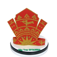 Mũ Âu Lạc hóa trang cùng trang phục Âu Lạc biểu diễn cực đẹp