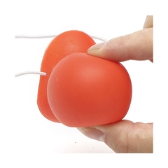 Mũi đỏ mềm kêu bíp bíp hóa trang chú hề hài hước