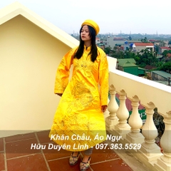 COMBO 5 áo Ngũ Vị Tôn Quan, trang phục hầu Ngũ Vị Tôn Ông - 5 vị quan lớn trong hệ thông Tứ Phủ Công Đồng