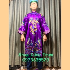 Áo quan cổ trang biểu diễn, áo hóa trang các vị quan, trang phục hầu đồng Quan Lớn giá rẻ