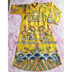 Trang phục hầu giá Vương Cô Nhà Trần - hầu đồng Nhị Vị Vương Cô thuộc Công Đồng Trần Triều