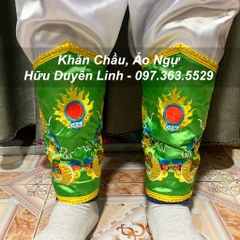 Xà cạp tay chân phụ kiện hầu giá, xà cạp kết hợp trang phục hầu đồng