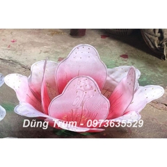 Hoa múa biểu diễn 12 cánh có chun dưới đế cầm tay siêu bền đẹp