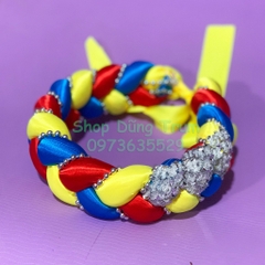 Mấn đội đầu cô dâu, vấn đội đầu áo dài, mấn kết đá phụ kiện cưới cực đẹp