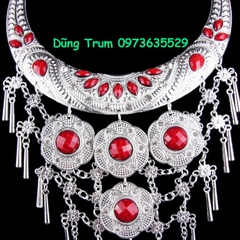 Kiềng tua hầu Thánh, kiềng cổ dân tộc vòng cổ phụ kiện hầu đồng DT005