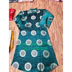 Trang phục hầu đồng Quan Lớn, hầu giá Ngũ Vị Tôn Quan, mặc lễ mừng thọ chất liệu vải gấm cao cấp, họa tiết nhẹ nhàng