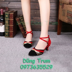 Giày khiêu vũ kín mũi, giày nhảy Dance Sport Latin cực đẹp