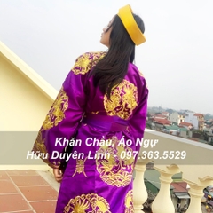 Quần Áo hầu Ông Hoàng Bảy, trang phục hầu giá Quan Hoàng Bảy trong Thập vị quan Hoàng