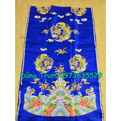 Áo Chầu hầu đồng các giá Chầu vải gấm thêu họa tiết chỉ ngũ sắc cực đẹp