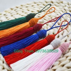 Dây đồng tâm kết tua rua trang trí cổ trang siêu đẹp