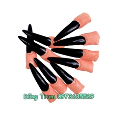 Bộ móng tay quỷ hóa trang Halloween ma quỷ (10 ngón)
