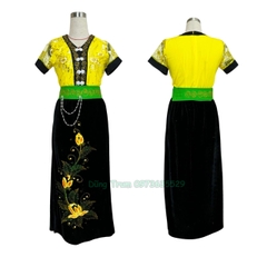 Trang phục dân tộc Thái hóa trang dân tộc biểu diễn