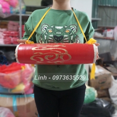 Trống cơm dài biểu diễn bằng gỗ, trống gỗ dài múa biểu diễn