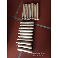 Trống cơm gỗ cầm tay biểu diễn, trống gỗ cầm tay