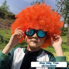 Tóc giả hóa trang đủ màu hài hước hóa trang chú hề