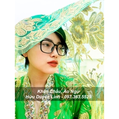 Bộ quần áo hầu giá Mẫu Đệ Nhị - Thượng Ngàn, trang phục hầu đồng chúa Đệ Nhị