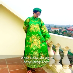 Áo hầu đồng Ngũ Vị Tôn Quan, trang phục hầu Ngũ Vị Quan Lớn - 5 vị đại quan trong hệ thông Tứ Phủ Công Đồng