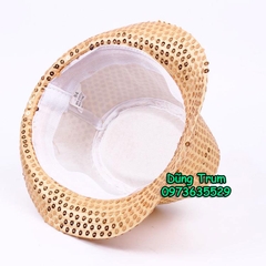 Mũ cao bồi biểu diễn lấp lánh, mũ nhảy Jazz lấp lánh cho các buổi tiệc sự kiện