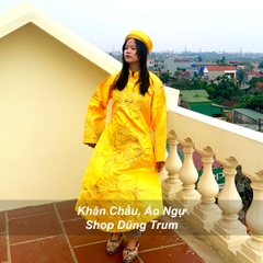 Áo hầu đồng Ngũ Vị Tôn Quan, trang phục hầu Ngũ Vị Quan Lớn - 5 vị đại quan trong hệ thông Tứ Phủ Công Đồng