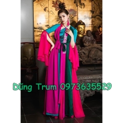 Trang phục áo dài cách điệu múa biểu diễn cho nhóm vũ đoàn câu lạc bộ