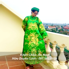 COMBO 5 áo Ngũ Vị Tôn Quan, trang phục hầu Ngũ Vị Tôn Ông - 5 vị quan lớn trong hệ thông Tứ Phủ Công Đồng