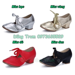 Giày Khiêu Vũ DanceSport Cao 4cm Cực Êm Và Chắc Chân KV29