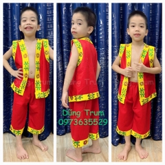 Trang phục dân tộc Mèo nam cho học sinh mầm non tiểu học