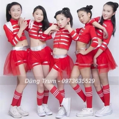 Trang phục nhảy nhóm cho bé, đồng phục nhảy hiện đại