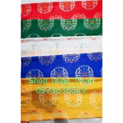 Trang phục hầu đồng Quan Lớn, hầu giá Ngũ Vị Tôn Quan, mặc lễ mừng thọ chất liệu vải gấm cao cấp, họa tiết nhẹ nhàng