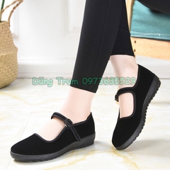 Giày Bệt Nhung Nữ Hàng Đẹp Đi Cực Êm